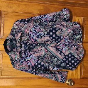 Ralph Lauren Paisley Blouse